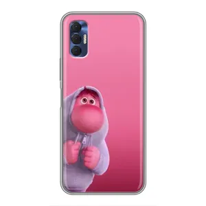 Чехол Головоломка для TECNO Spark 8P - (AlphaPrint) (Стыд)