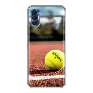 Чохли з прінтом Спортивна тематика для TECNO Spark 8P (Тенісний корт)