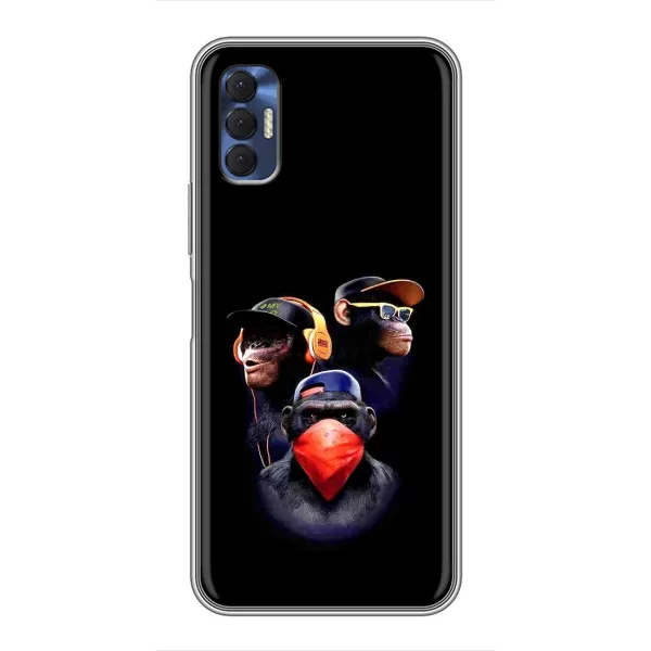 Чехол с рисунком «Три обезьяны» для TECNO Spark 8P Чехол с рисунком «Три обезьяны» для TECNO Spark 8P