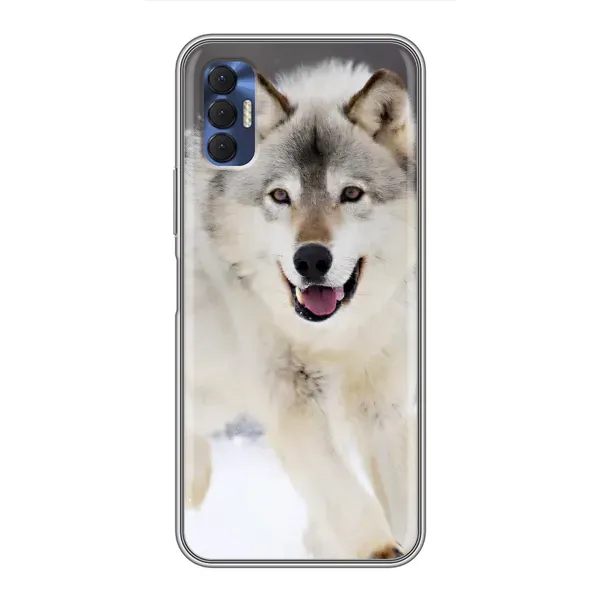 Чехол с рисунком «Волк на снегу» для TECNO Spark 8P Чехол с рисунком «Волк на снегу» для TECNO Spark 8P