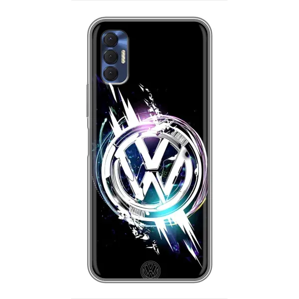 Чехол с рисунком «Volkswagen на черном» для TECNO Spark 8P Чехол с рисунком «Volkswagen на черном» для TECNO Spark 8P