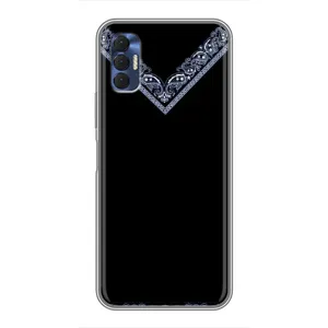 Силіконовый Чохол на TECNO Spark 8P (Комірець вишиванки)