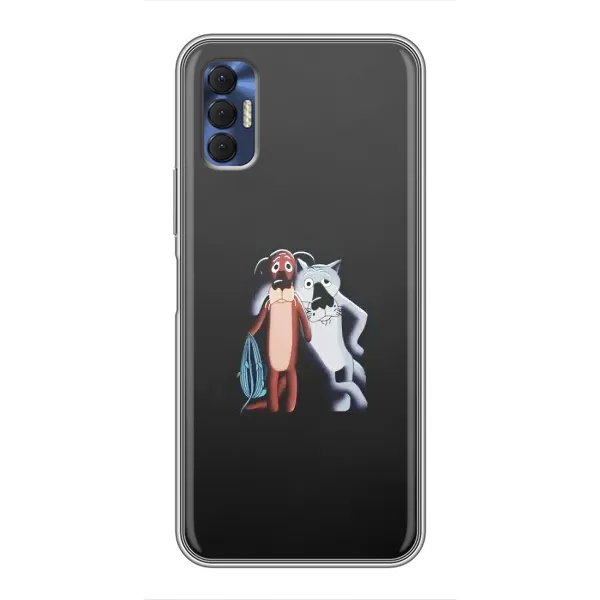 Чехол с рисунком «Шо, опять» для TECNO Spark 8P