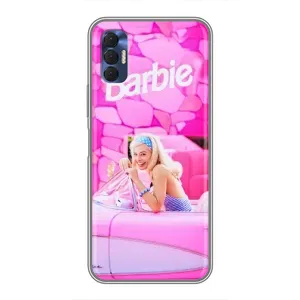 Силиконовый Чехол Барби Фильм на TECNO Spark 8P (Зставка)
