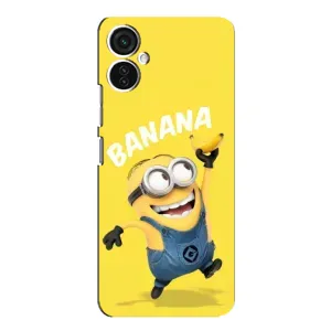 Мультяшный принт на Чехол для Техно Спарк 9 про (Banana)