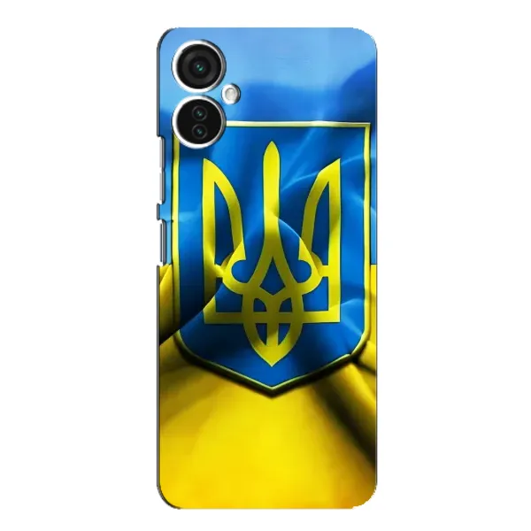 Чехол с рисунком «Герб и Флаг Украины» для TECNO Spark 9 Pro Чехол с рисунком «Герб и Флаг Украины» для TECNO Spark 9 Pro