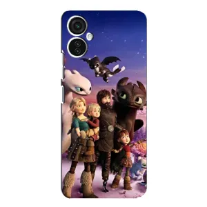 Чохол дракон Беззубик для TECNO Spark 9 Pro (Герої дракона)