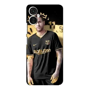 Силиконовый Чехол TECNO Spark 9 Pro (Gold Neymar)