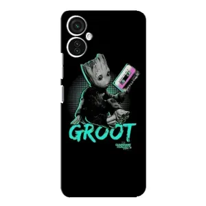 Чехол Супергерои Марвел на Техно Спарк 9 про (Groot)