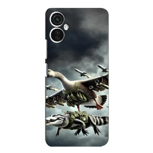 Чехол с рисунком «Гусини и крокодило» для TECNO Spark 9 Pro Чехол с рисунком «Гусини и крокодило» для TECNO Spark 9 Pro