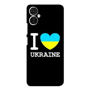 Чохол з Українською символікою на Техно Спарк 9 про (I Love Ukraine)