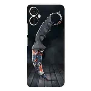 Чехол КИБЕРСПОРТ для TECNO Spark 9 Pro (Кинжал КС ГО)