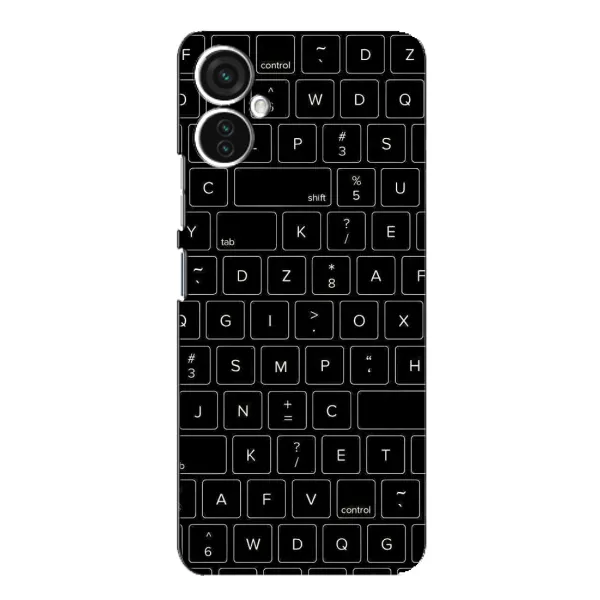 Чохол з малюнком «Клавіатура» для TECNO Spark 9 Pro Чохол з малюнком «Клавіатура» для TECNO Spark 9 Pro