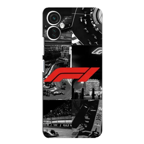 Чехол с рисунком «Коллаж Формула 1» для TECNO Spark 9 Pro Чехол с рисунком «Коллаж Формула 1» для TECNO Spark 9 Pro