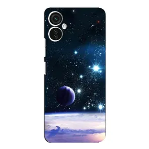 Чехол (ТПУ) с планетами на TECNO Spark 9 Pro (Космический вид)
