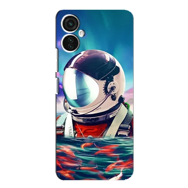 Чохол з малюнком «Космонавт у воді» для TECNO Spark 9 Pro Чохол з малюнком «Космонавт у воді» для TECNO Spark 9 Pro