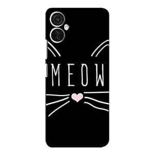 Бампер с изображением Котиков для Техно Спарк 9 про (КОТИК MEOW)