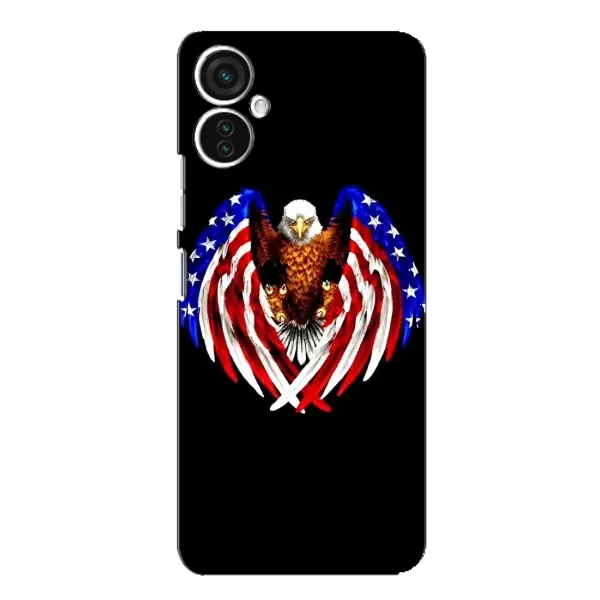 Чехол с рисунком «Крылья США» для TECNO Spark 9 Pro Чехол с рисунком «Крылья США» для TECNO Spark 9 Pro