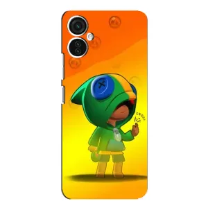 Чехол Бравл Старс для TECNO Spark 9 Pro (LEON в кофте)