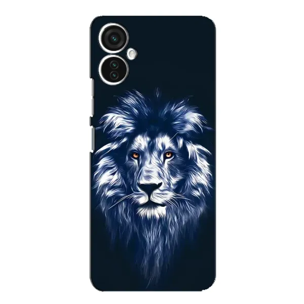 Чехол с рисунком «Лев - синий» для TECNO Spark 9 Pro Чехол с рисунком «Лев - синий» для TECNO Spark 9 Pro