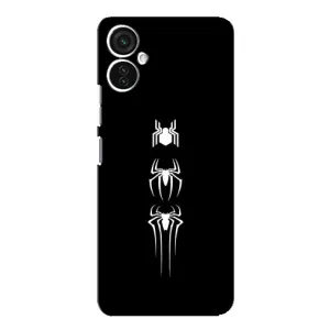 Чехол Супергерой Человека Паука на TECNO Spark 9 Pro (Лого паука)
