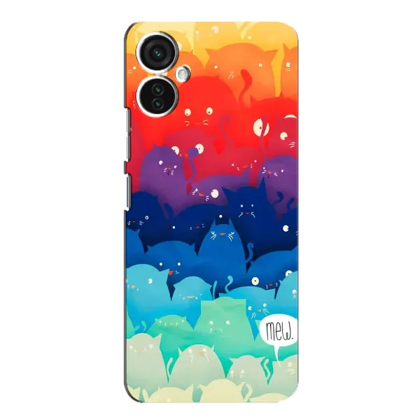 Чехол с рисунком «Mew» для TECNO Spark 9 Pro
