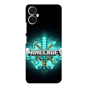 Чехол майнкрафт для TECNO Spark 9 Pro (MineCraft 2)