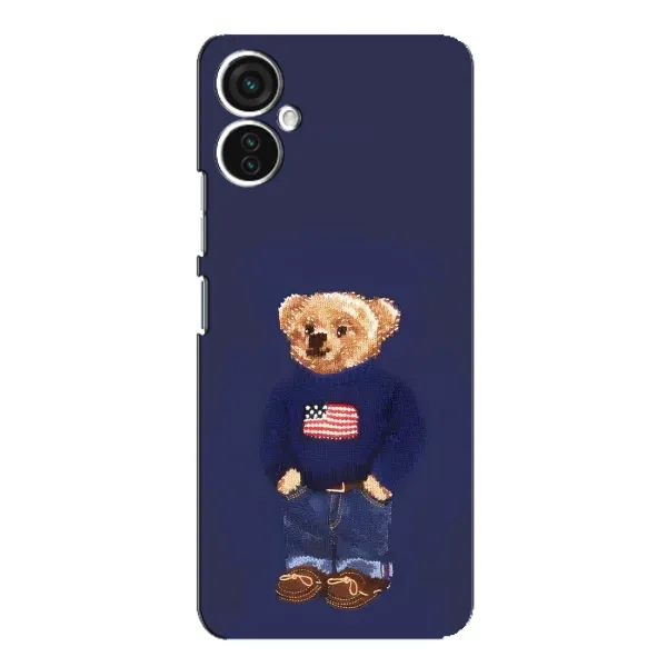 Чехол с рисунком «Мишка USA» для TECNO Spark 9 Pro Чехол с рисунком «Мишка USA» для TECNO Spark 9 Pro