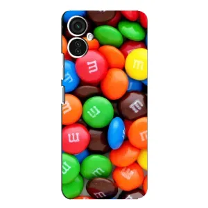 Чохол з зображенням смачної їжі для TECNO Spark 9 Pro (Різнокольорові M&M'S)