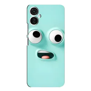 Силиконовые Чехлы (смешные стикеры) для TECNO Spark 9 Pro (Забавное мятное лицо)