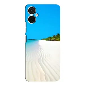 Летний Чехол на TECNO Spark 9 Pro (Море песок)