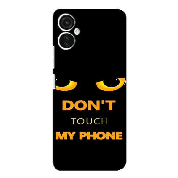 Чехол с рисунком «Не трогай мой телефон» для TECNO Spark 9 Pro Чехол с рисунком «Не трогай мой телефон» для TECNO Spark 9 Pro