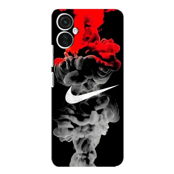 Чехол с рисунком «Nike дым» для TECNO Spark 9 Pro Чехол с рисунком «Nike дым» для TECNO Spark 9 Pro