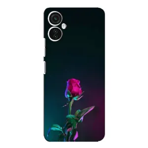 Чехлы с принтом Розочки для TECNO Spark 9 Pro (Ночная роза)