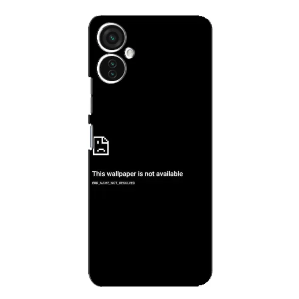 Чохол з малюнком «Помилка» для TECNO Spark 9 Pro Чохол з малюнком «Помилка» для TECNO Spark 9 Pro