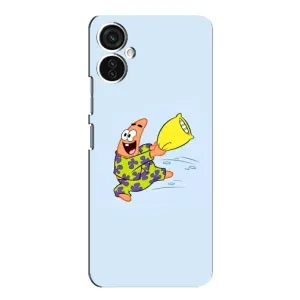 Чехлы с Патриком на TECNO Spark 9 Pro (Патрик с подушкой)
