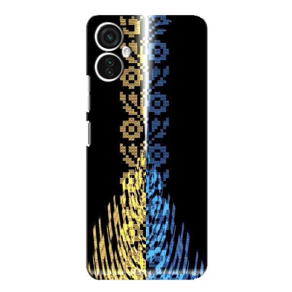 Чехол с рисунком «Патриотическая вышиванка» для TECNO Spark 9 Pro Чехол с рисунком «Патриотическая вышиванка» для TECNO Spark 9 Pro