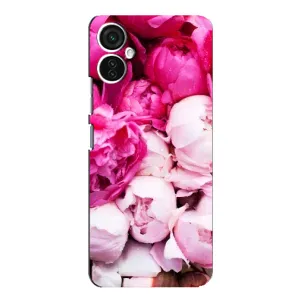 Чехол с рисунком «Пионы» для TECNO Spark 9 Pro