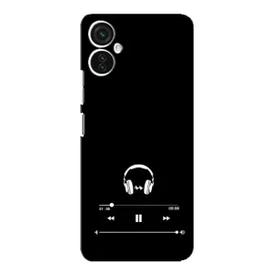 Чохол з картинками на чорному фоні для TECNO Spark 9 Pro (Плеєр)