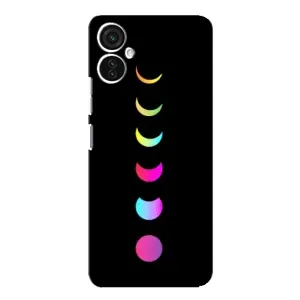 Чехол (ТПУ) с планетами на TECNO Spark 9 Pro (Полнолуние)
