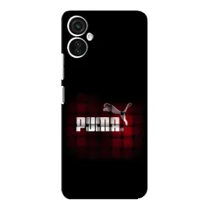 Чехол с Брендами одежды на Техно Спарк 9 про (PUMA стиль)