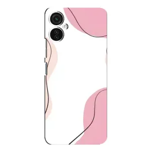Чехол цветочный дизайн для TECNO Spark 9 Pro (Розовый фон)