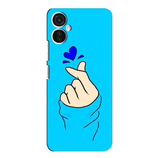 Чехол с рисунком «Сердце на синем» для TECNO Spark 9 Pro Чехол с рисунком «Сердце на синем» для TECNO Spark 9 Pro