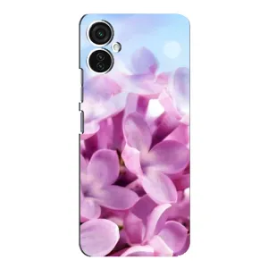 Чехол с рисунком «Сиреневые цветы» для TECNO Spark 9 Pro