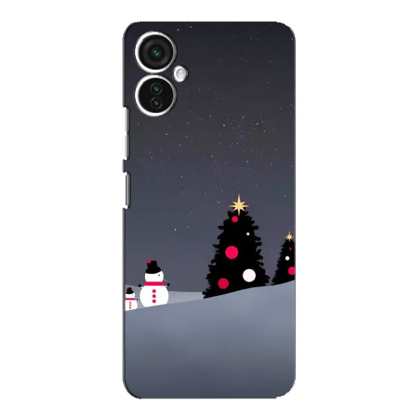 Чехол с рисунком «Снеговички» для TECNO Spark 9 Pro Чехол с рисунком «Снеговички» для TECNO Spark 9 Pro