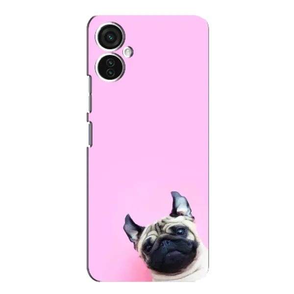 Чехол с рисунком «Собака на розовом» для TECNO Spark 9 Pro Чехол с рисунком «Собака на розовом» для TECNO Spark 9 Pro