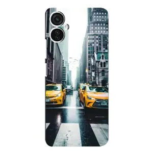 Силиконовый бампер (Работники) на TECNO Spark 9 Pro (Такси)