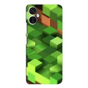 Чехлы для TECNO Spark 9 Pro (Персонажи Майн Крафт) (Текстура)