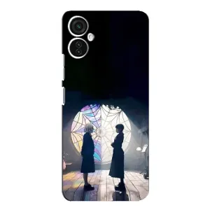 Чохол з картинкою Венсдей на TECNO Spark 9 Pro (Внсдей і Енід)