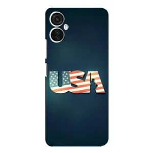 Чохол Прапор USA для TECNO Spark 9 Pro (USA)